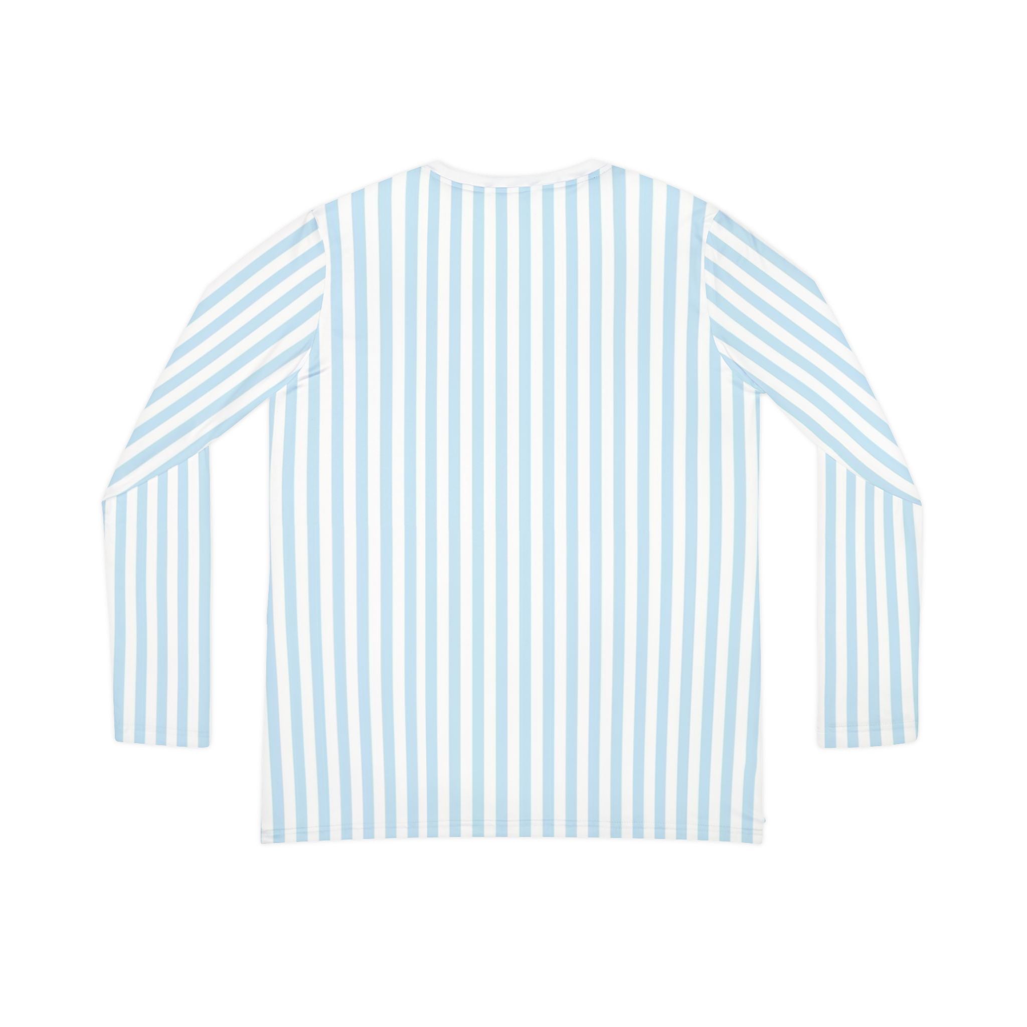 Striped Long Sleeve V-neck Shirt