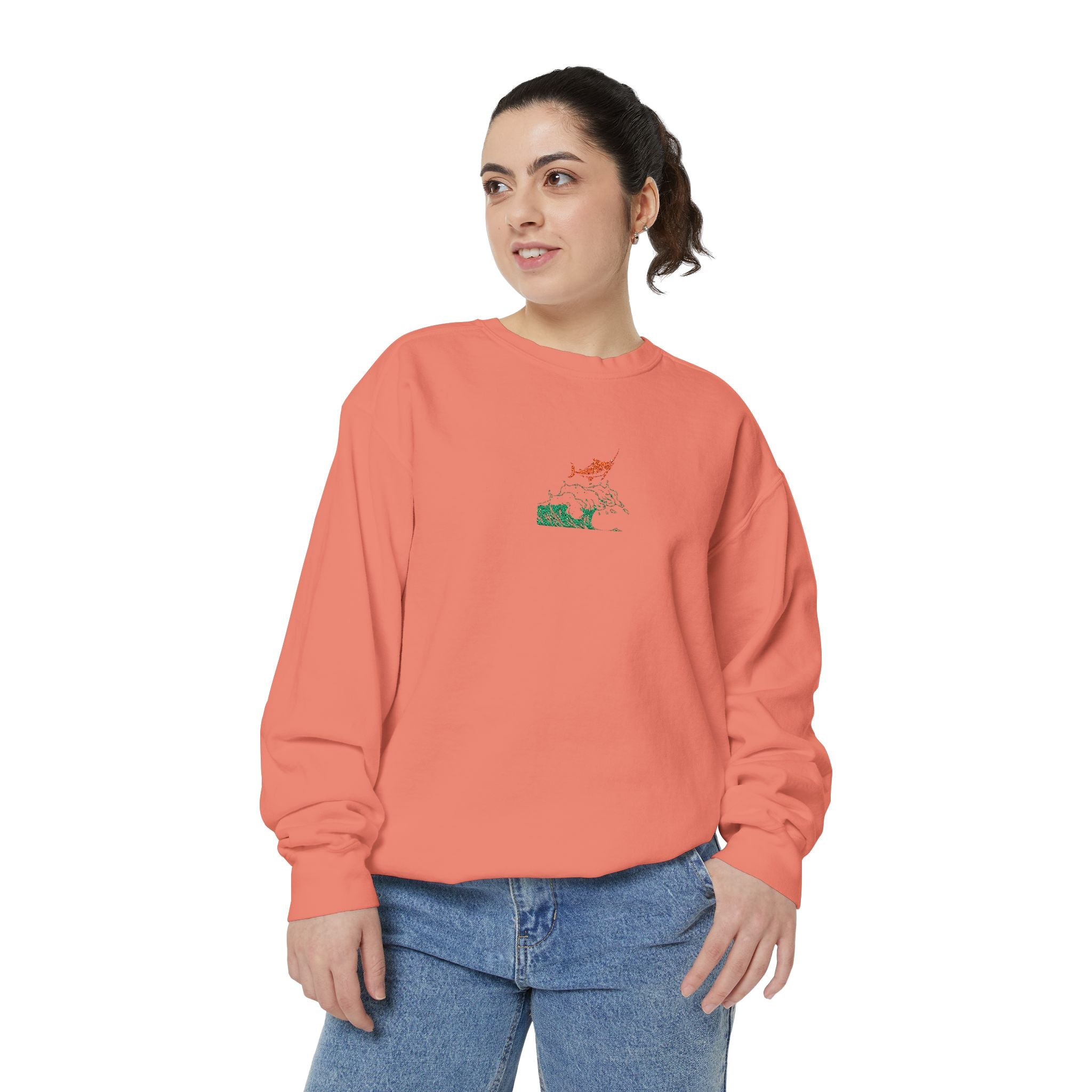 Garment-Dyed Sweatshirt