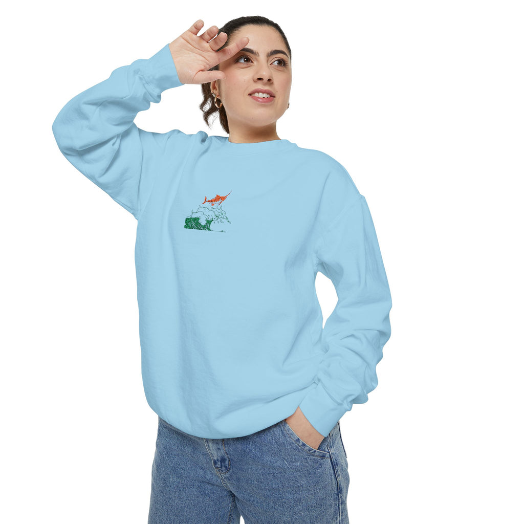 Garment-Dyed Sweatshirt