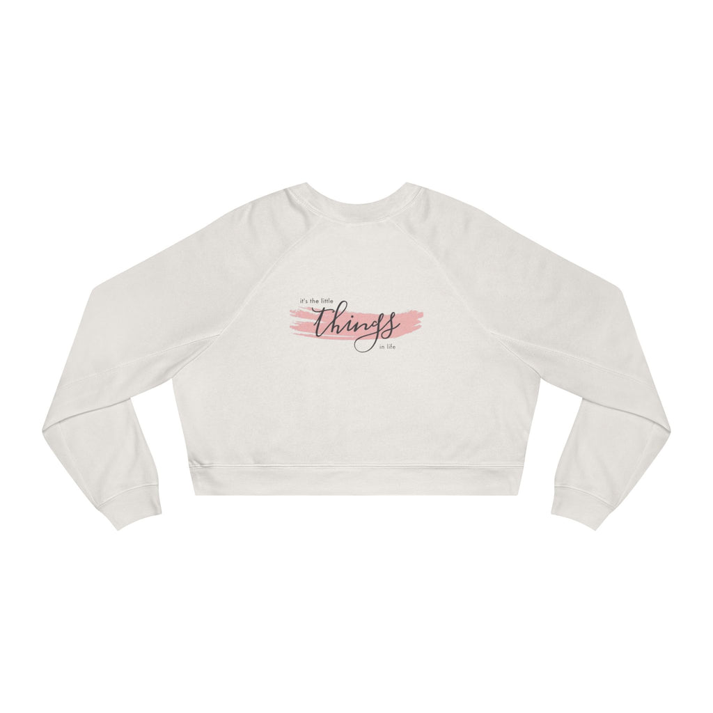 Cropped Fleece Pullover