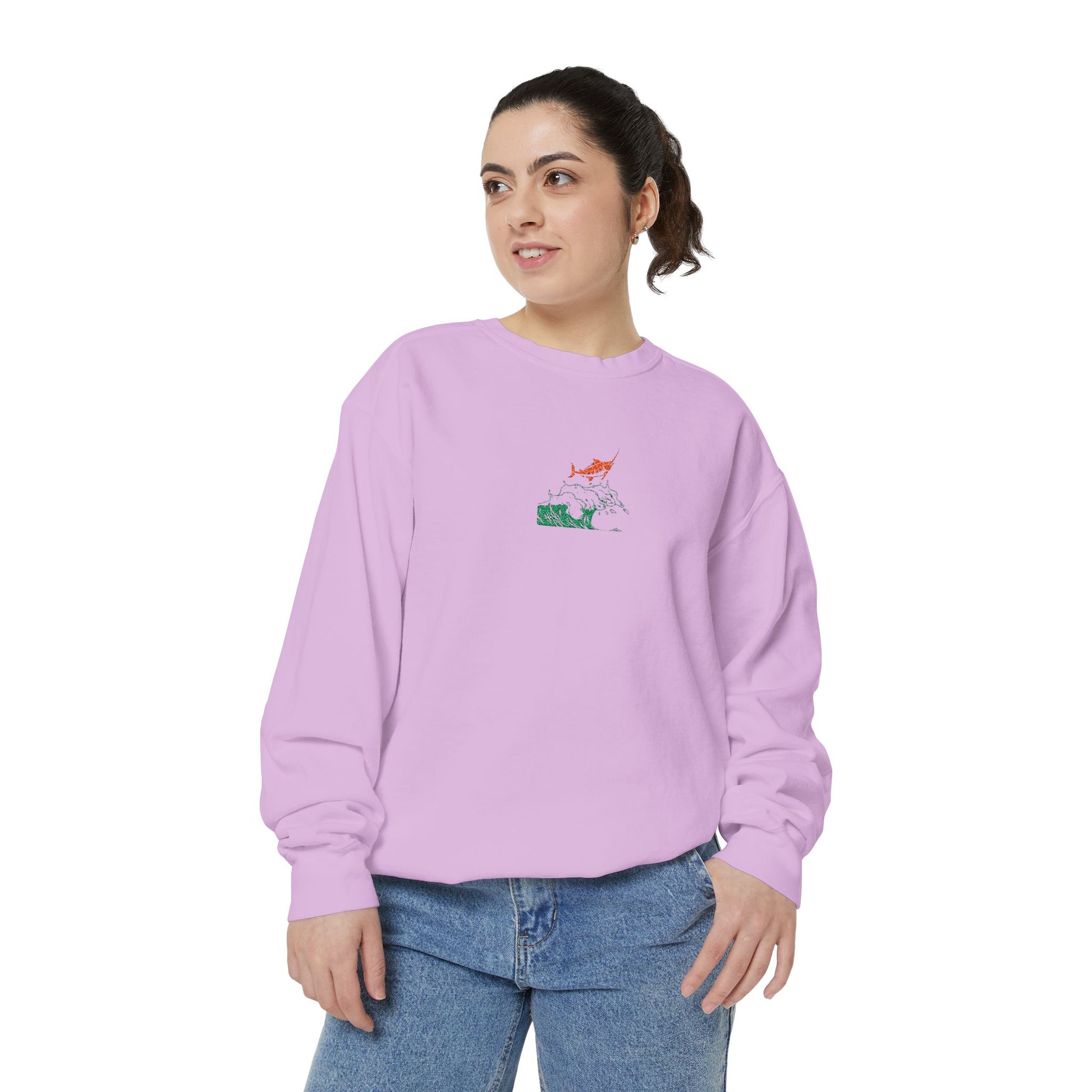 Garment-Dyed Sweatshirt