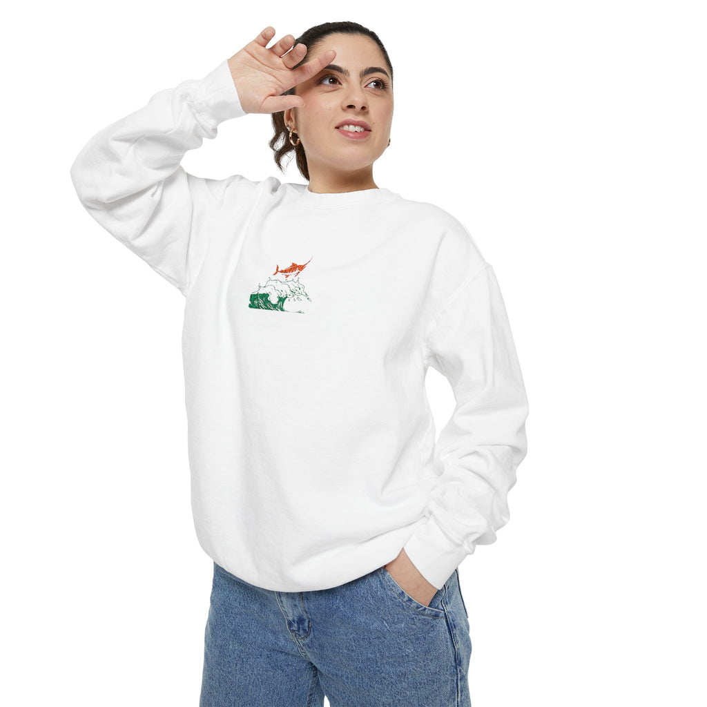 Garment-Dyed Sweatshirt