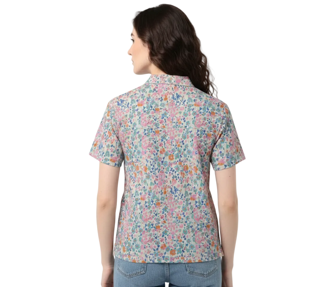 Floral Polo Shirt