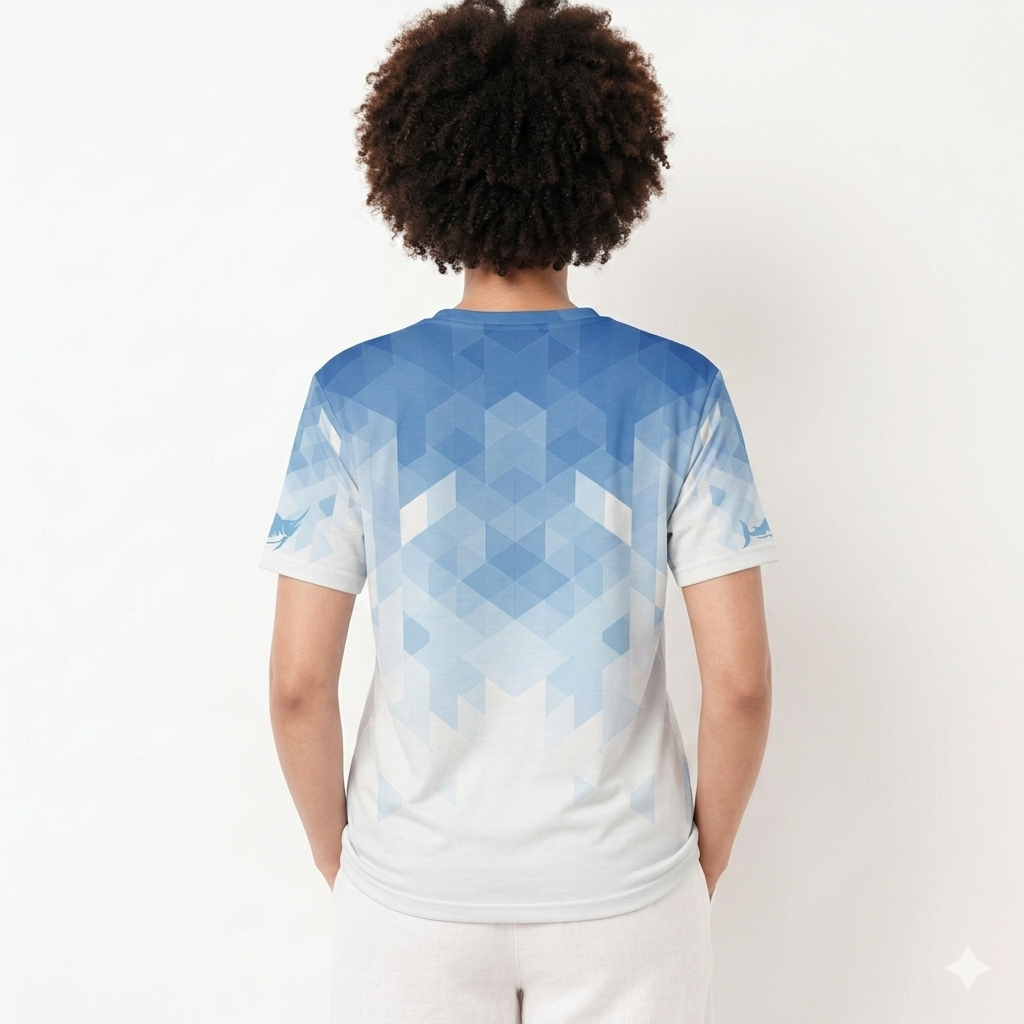 Gradient comfortable T-shirt