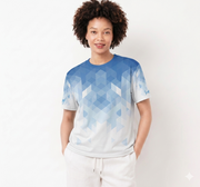 Gradient comfortable T-shirt