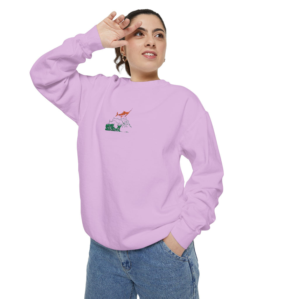 Garment-Dyed Sweatshirt