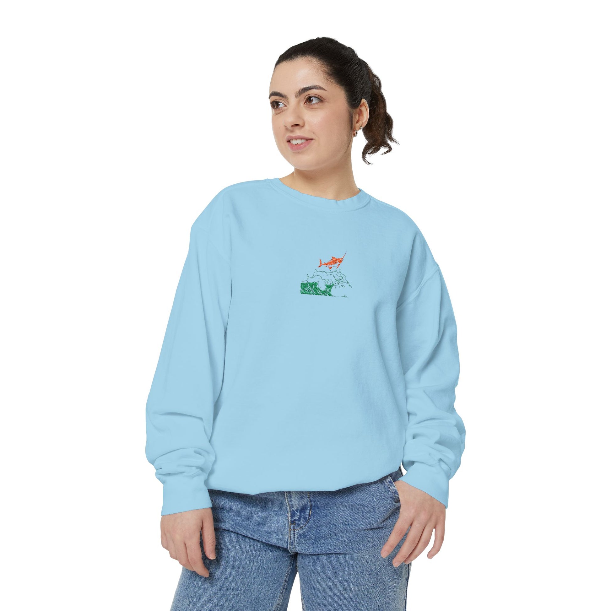 Garment-Dyed Sweatshirt