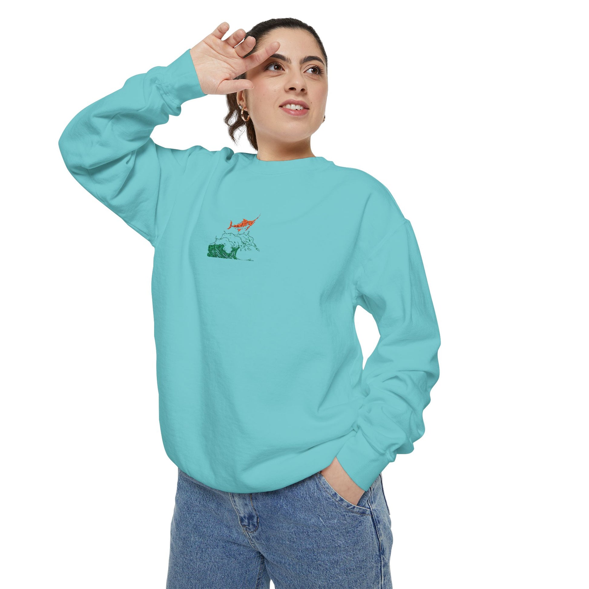 Garment-Dyed Sweatshirt