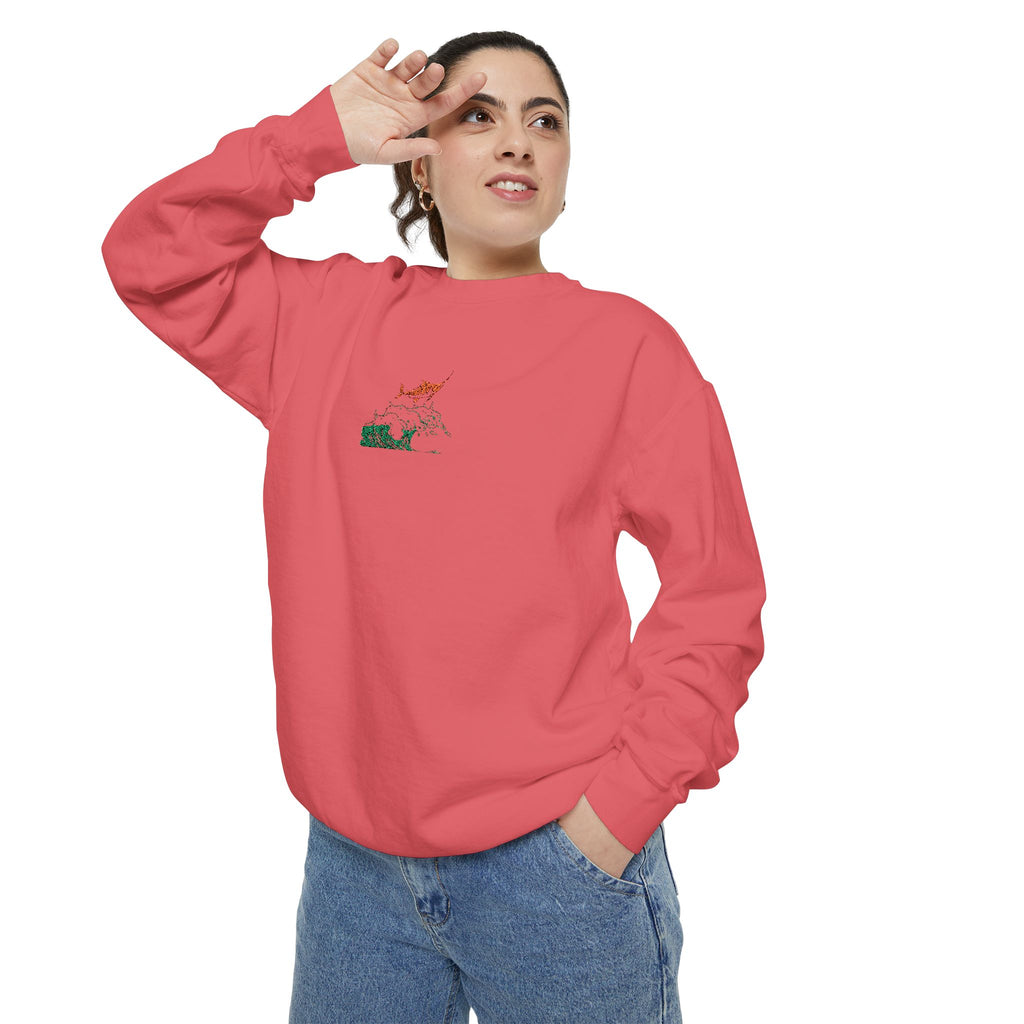 Garment-Dyed Sweatshirt