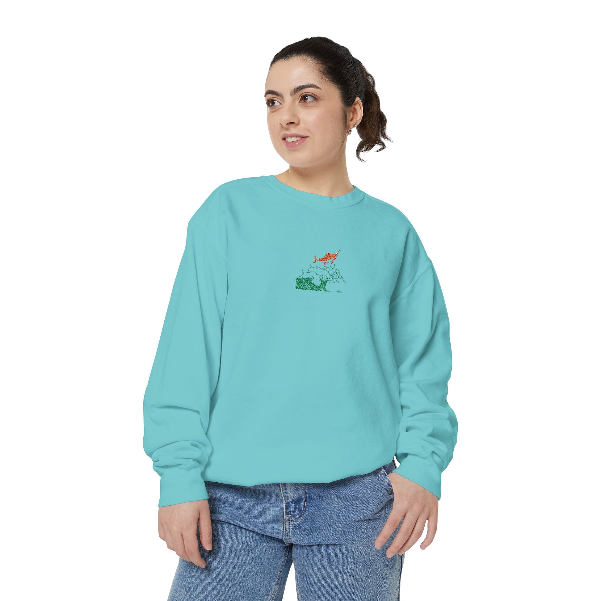Garment-Dyed Sweatshirt