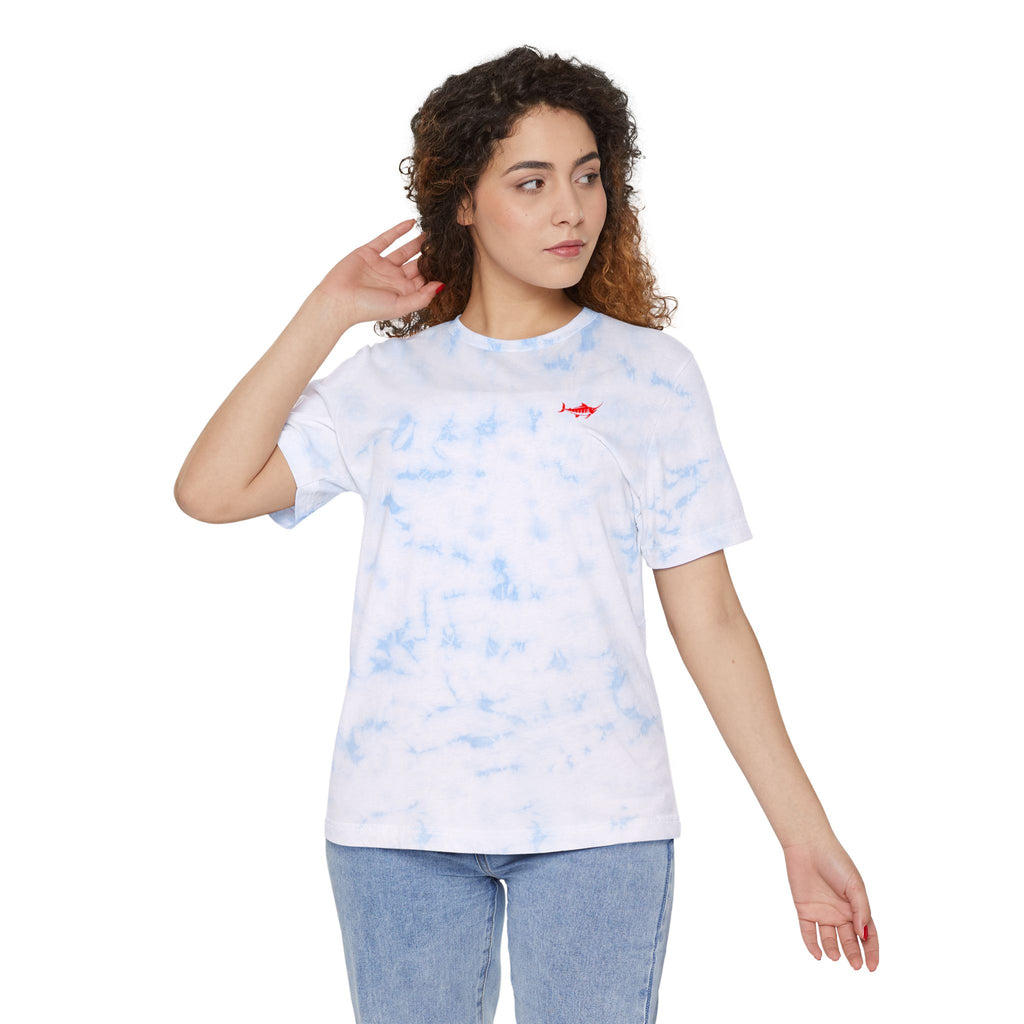 Airy Tie-Dye Unisex T-Shirt - Marlin