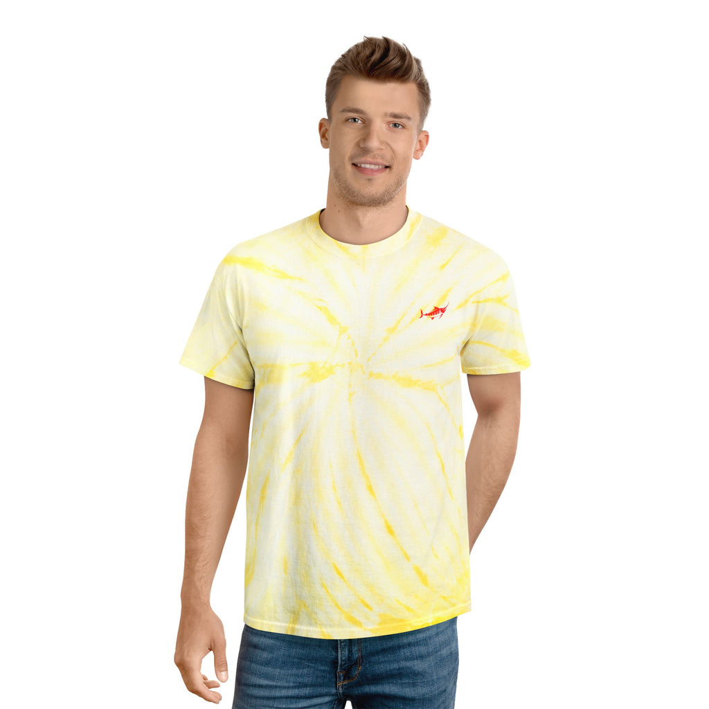 Bright Cyclone Tie-Dye T-shirt - Marlin