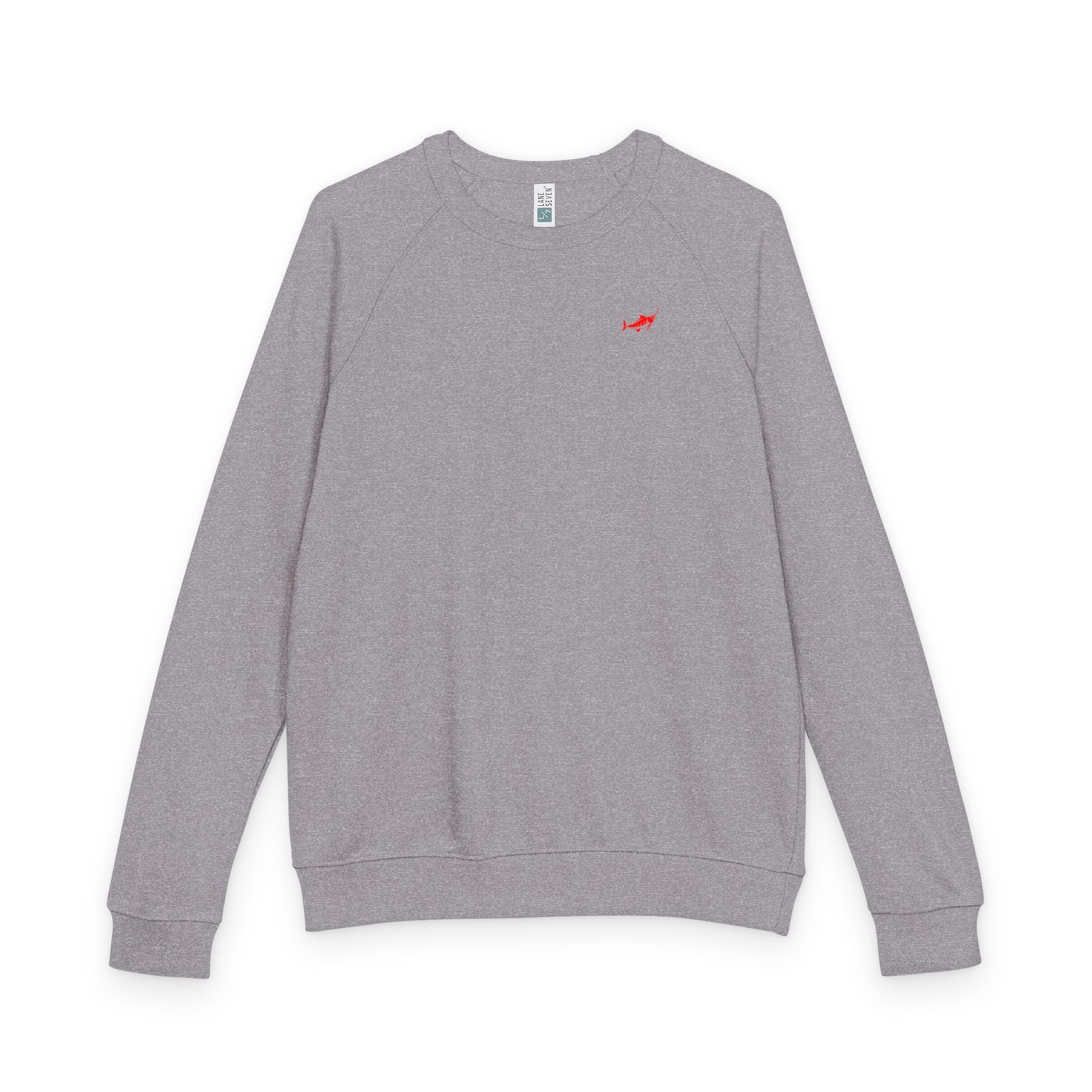 Cozy French Terry Raglan Crewneck Sweatshirt - Marlin