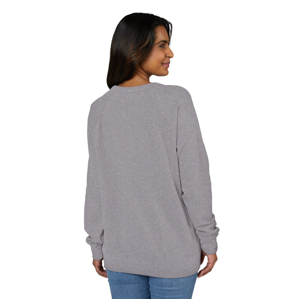 Cozy French Terry Raglan Crewneck Sweatshirt - Marlin