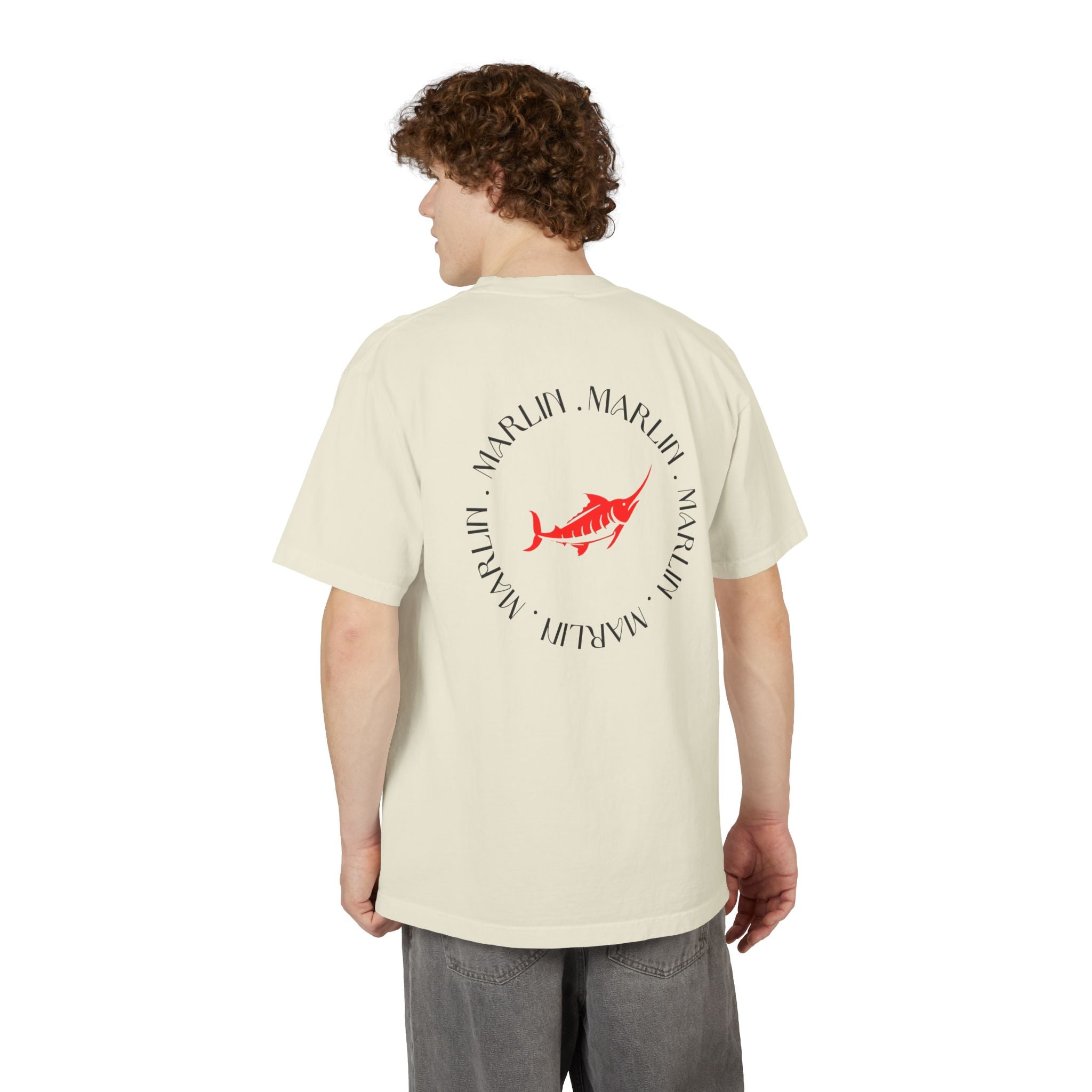 Garment dyed cotton T-Shirt - Marlin Luxe 