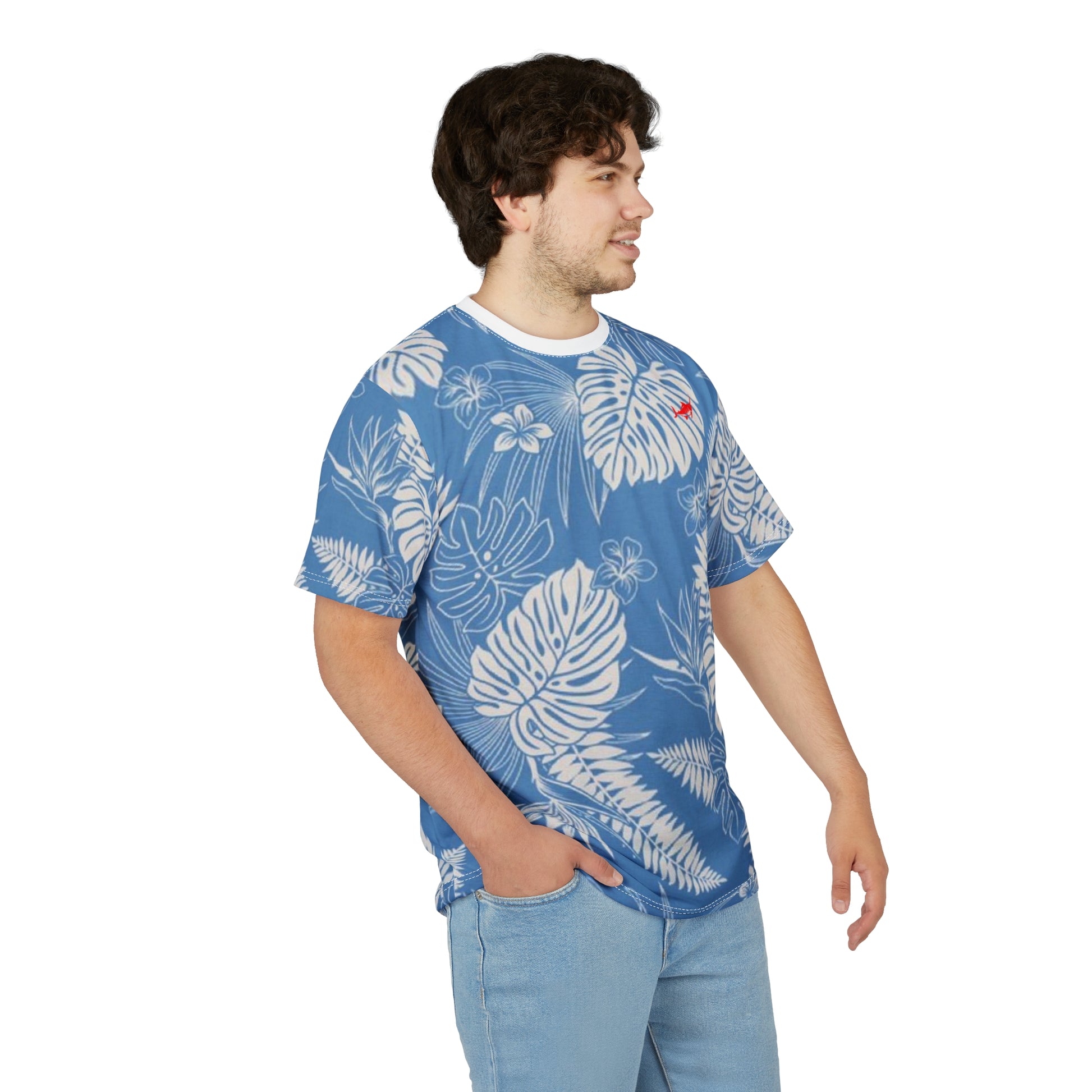 Tropical Botanical Unisex T-shirt - Marlin