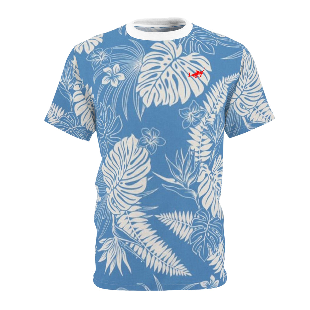 Tropical Botanical Unisex T-shirt - Marlin