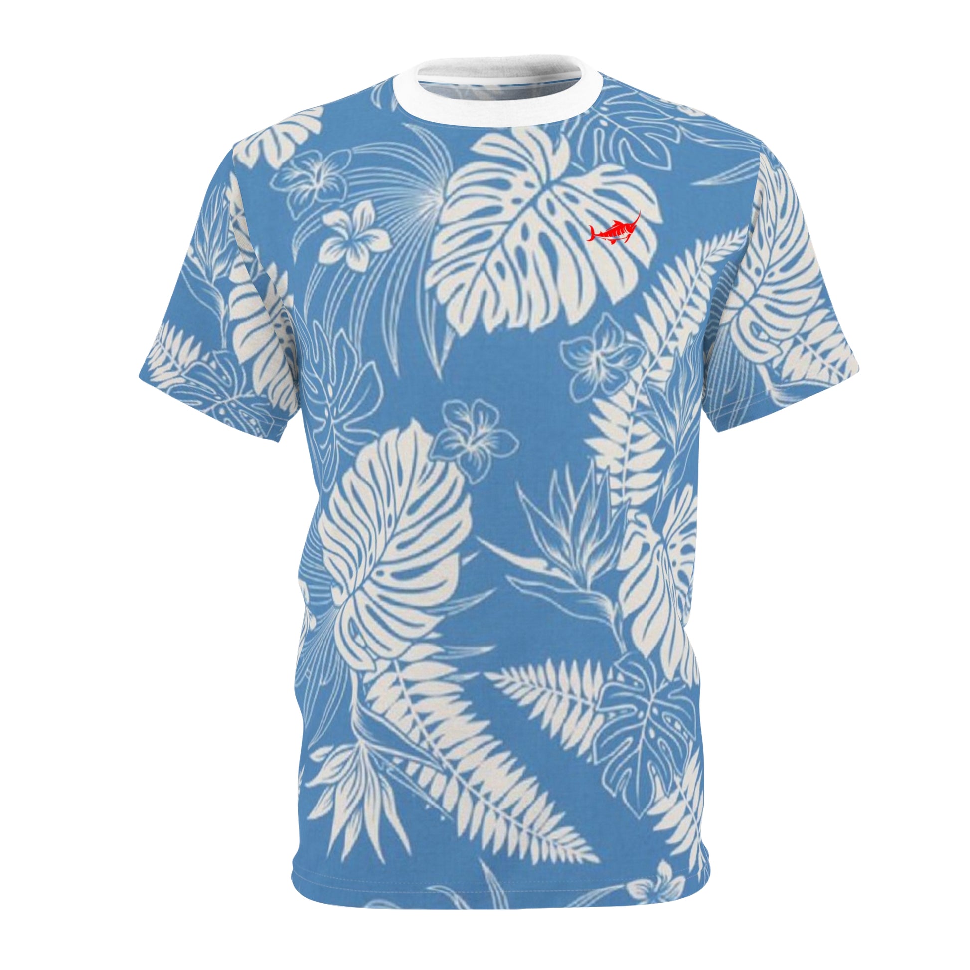 Tropical Botanical Unisex T-shirt - Marlin